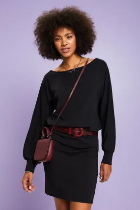 Abito mini in jersey