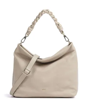  Abro Dalia Soley Borsa hobo pelle di vacchetta grana sabbia  