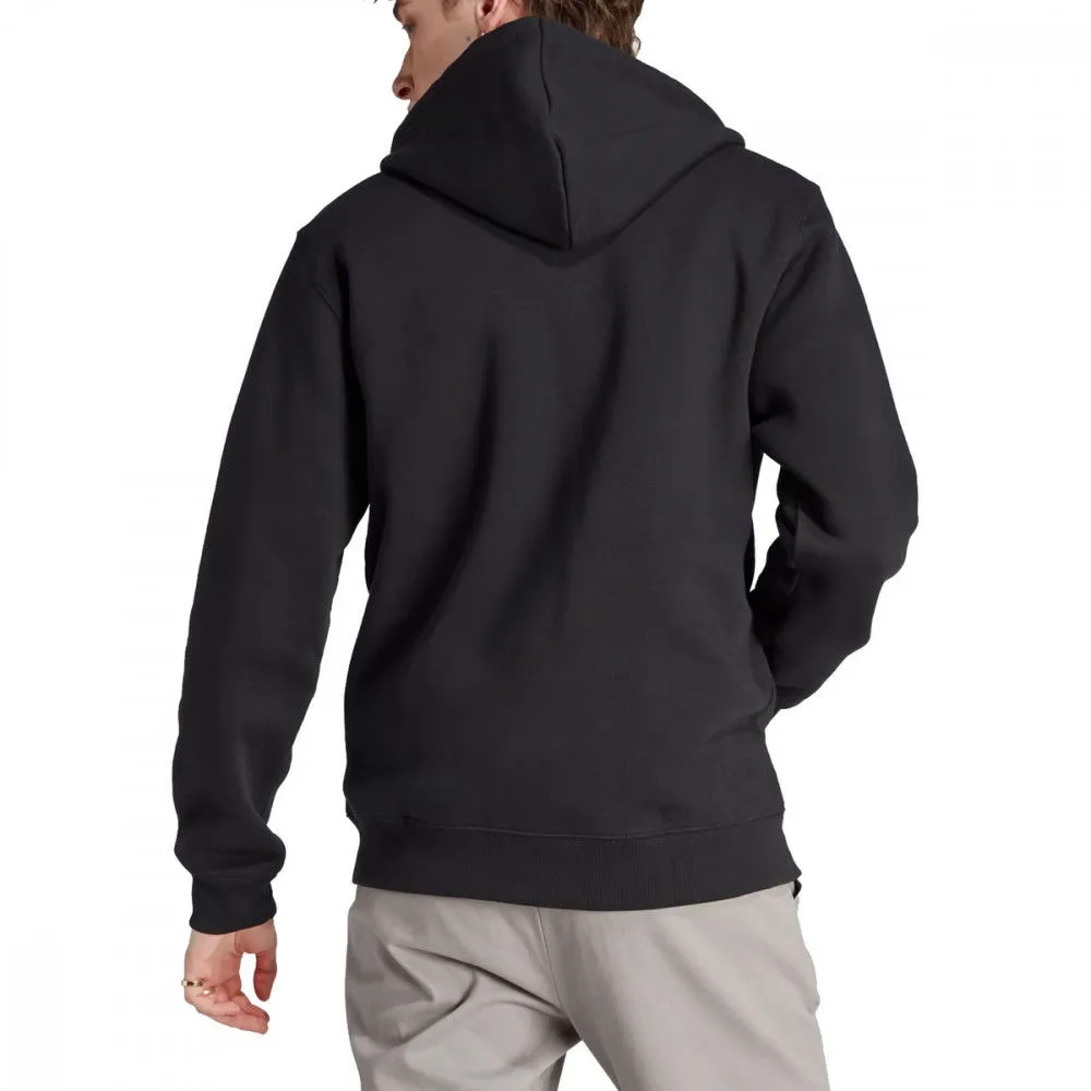 ADIDAS ORIGINALS FELPA FULL ZIP CON CAPPUCCIO TREFOIL ESSENTIALS