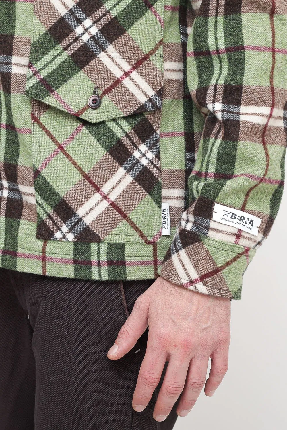 Camicione Quadri - Kiwi