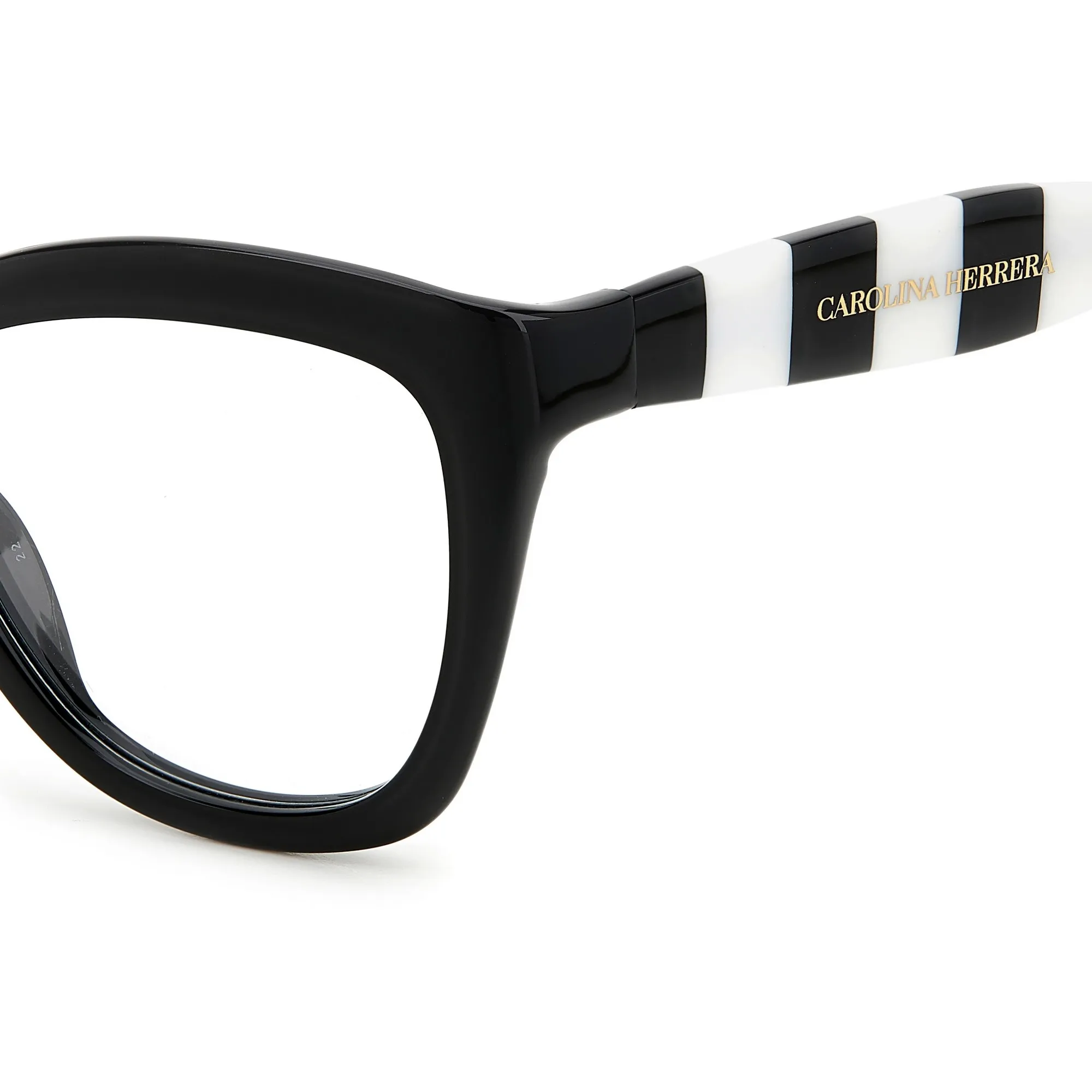   Carolina Herrera HER 0088 - 80S Nero Bianco | Occhiale Da Vista Donna 