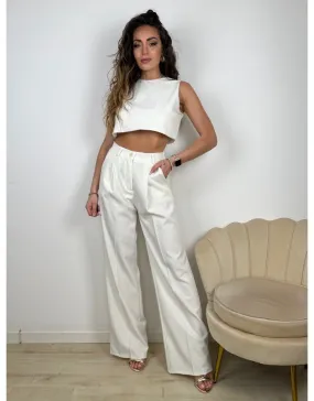 CO ORD SET FRANCY BIANCO