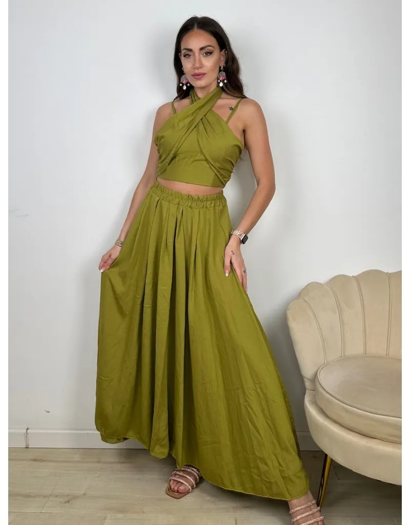 CO ORD SET KRISTIN VERDE LIME
