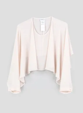 Coprispalle in georgette cipria - Marella