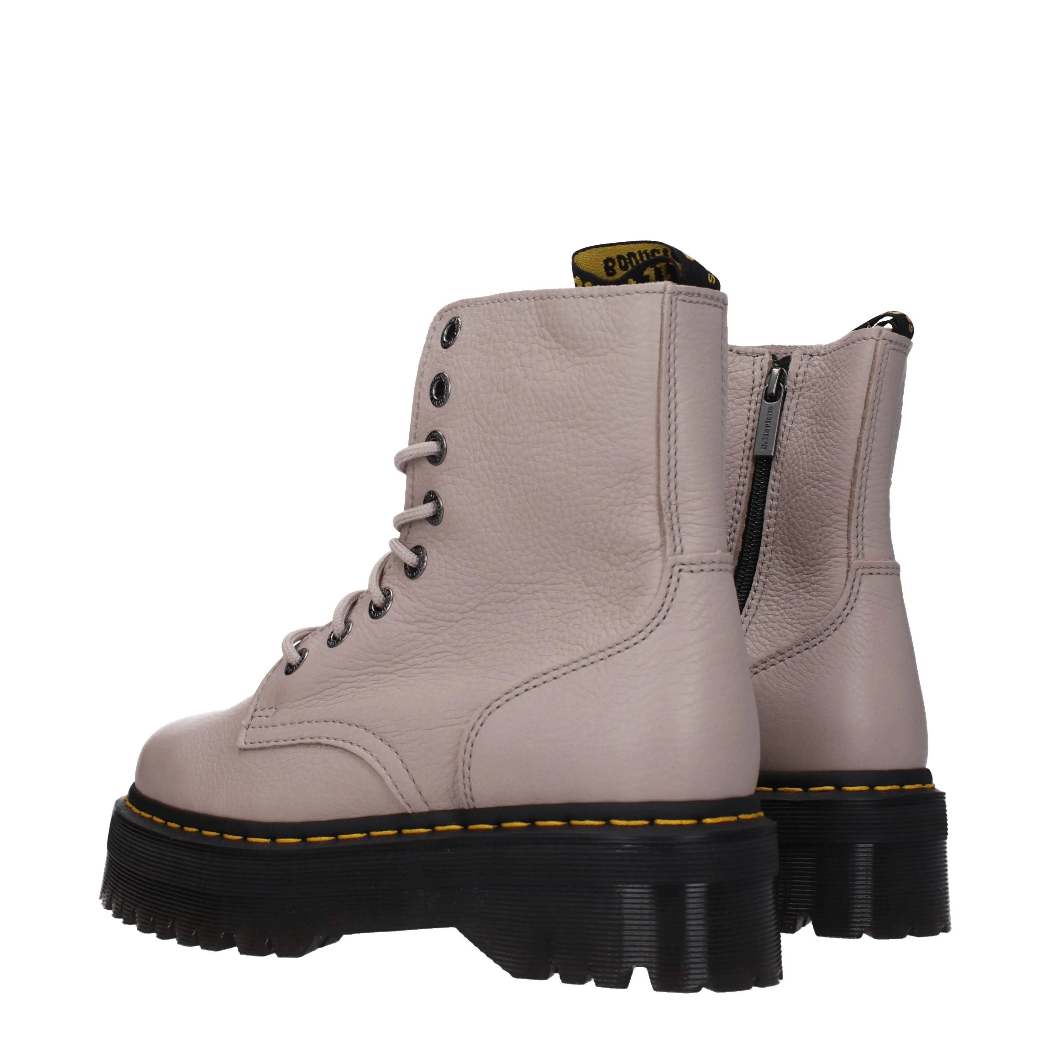 Dr. Martens Stivaletti Donna Pelle Rosa/Talpa