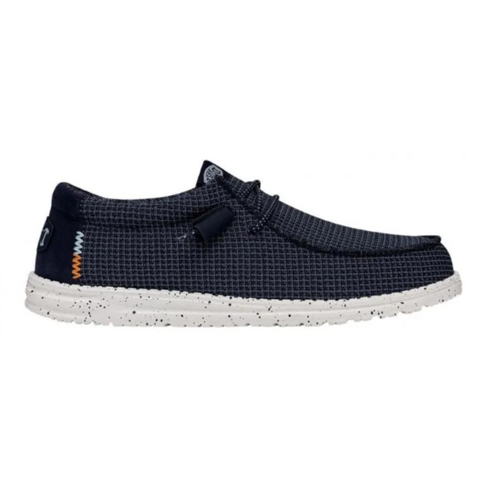 HEY DUDE WALLY SPORT MESH BLU Uomo 40403/410