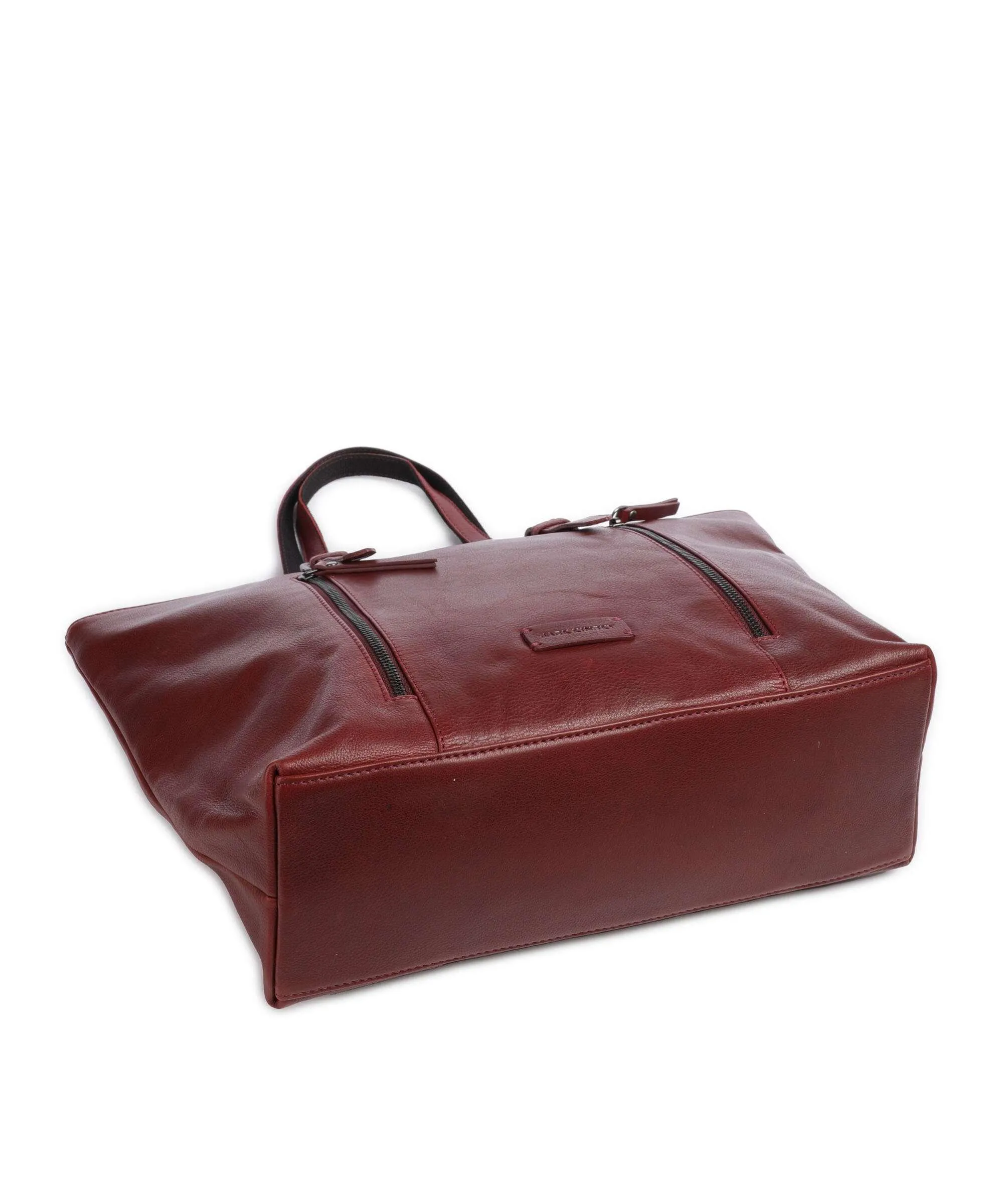 Jack Kinsky Montreal 25N Borsa shopper pelle granulata rosso scuro  
