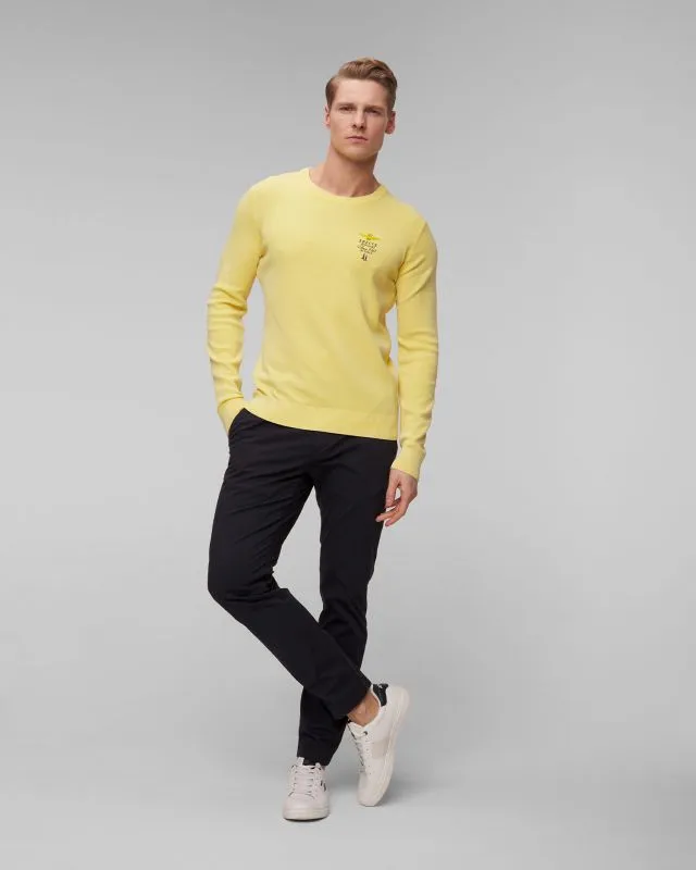 Maglione giallo da uomo Aeronautica Militare