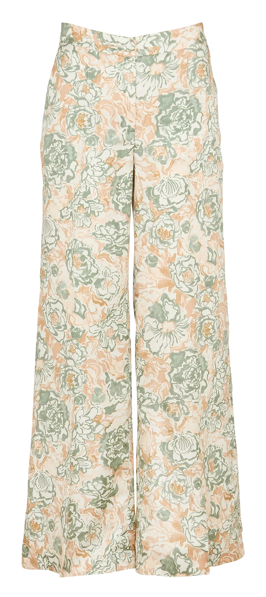  MOMONI   CANDEO - Pantaloni larghi in lino | Multicolore