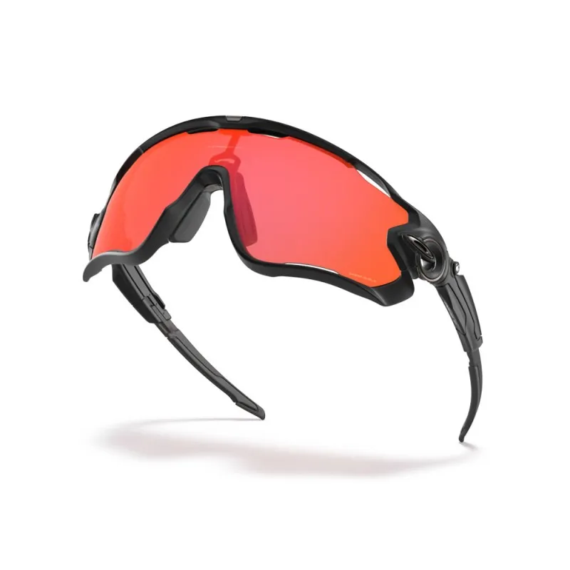 Oakley Occhiali Jawbreaker Nero Rosso Unisex