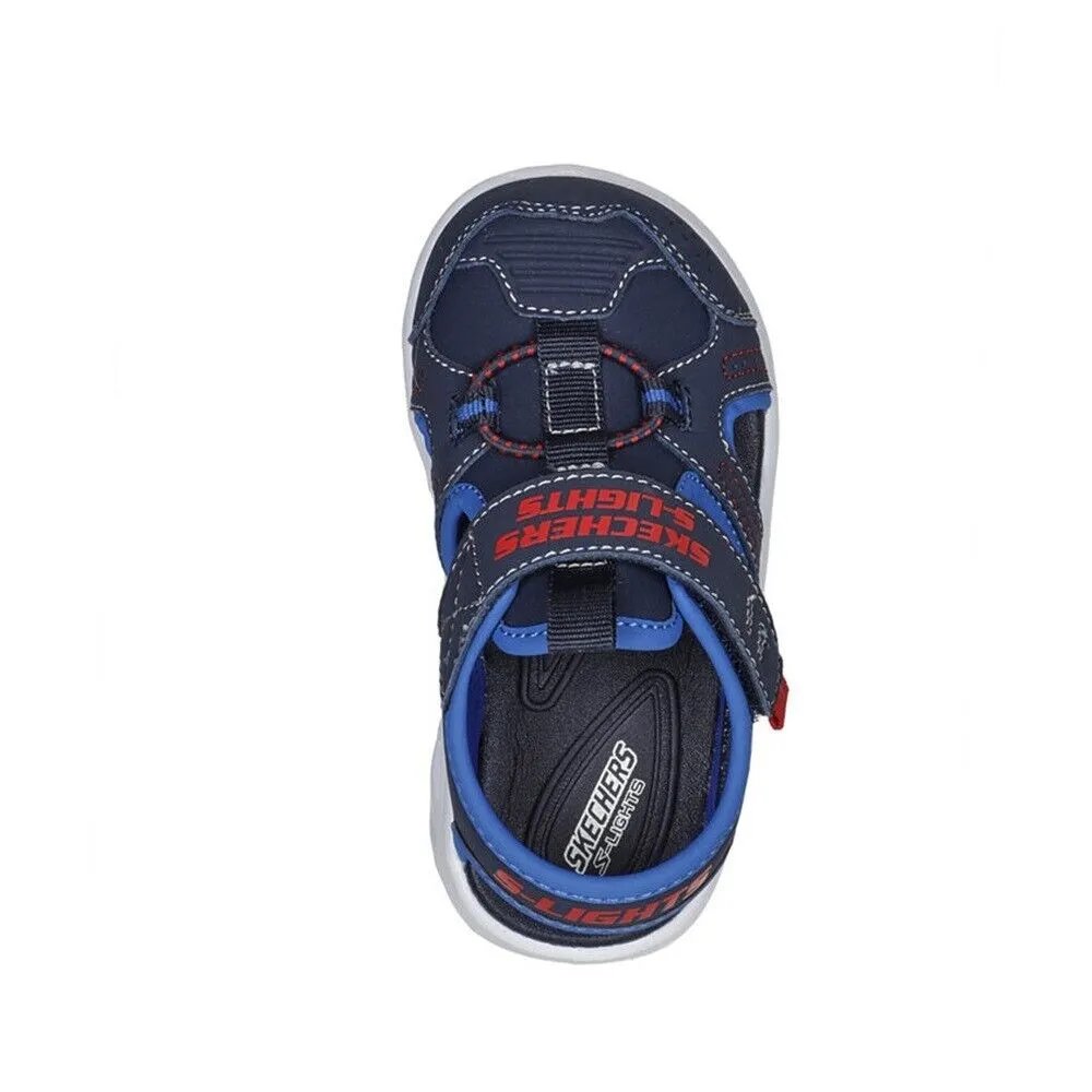 Scarpe da Bambino - SKECHERS Art. 401680NNVBL sandali con luci blu